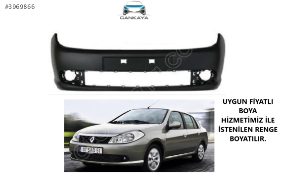 RENAULT CLIO SYMBOL THALİA ÖN TAMPON SIFIR  (8200851728)