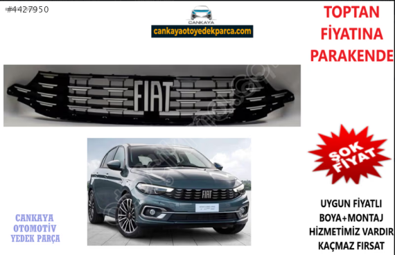 FİAT EGEA 2020KROM ÖN PANJUR SIFIR- 735754051