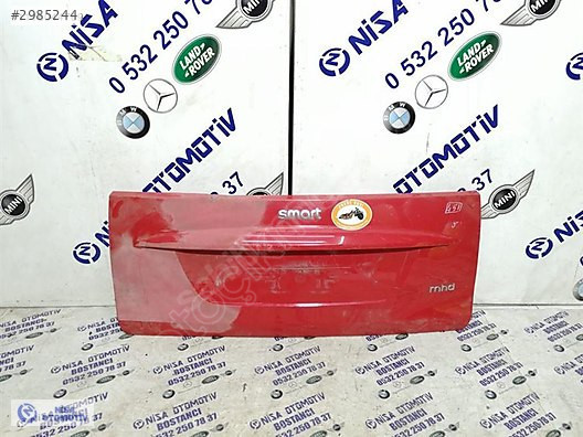 SMART FORTWO COUPE W451 BAGAJ KAPAĞI ORJ ÇIKMA A4517570006