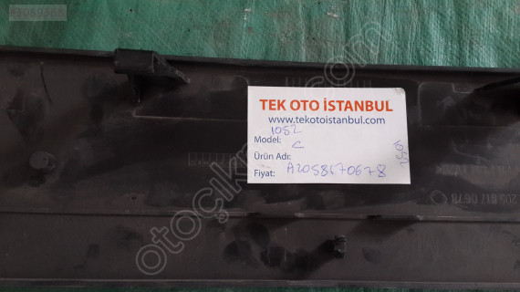 Mercedes C 205 PLAKALIK PLAKA ZEMİNİ A2058170678