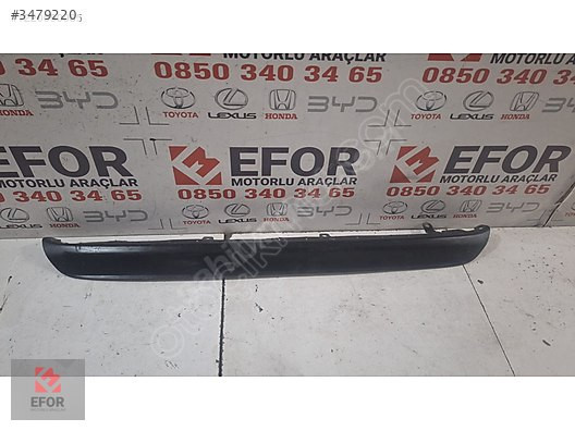 TOYOTA AURİS ARKA TAMPON ALT DİFÜZÖR ÇIKMA ORİJİNAL PARÇA 2012