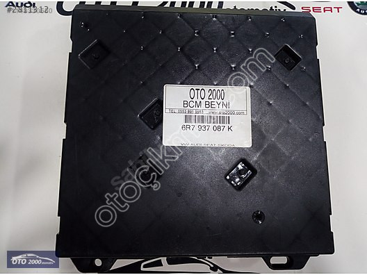 6R7937087K-6R7 937 087 K VOLKSWAGEN AMAROK BCM BEYNİ