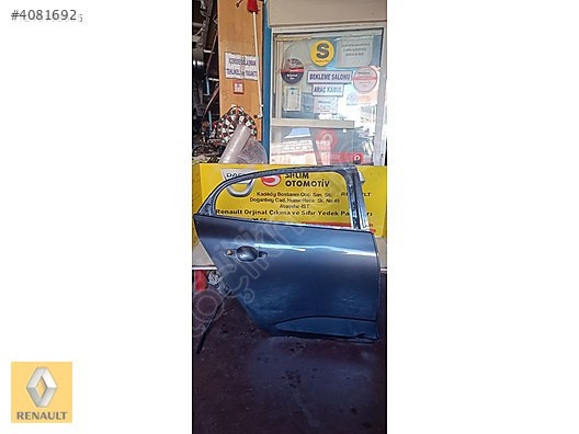 RENAULT MEGANE 4 ÇIKMA ORJİNAL SAĞ ARKA KAPI VE DİGER PARÇALARI