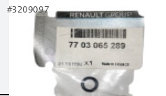 RENAULT FLUENCE VITES KUTUSU YAG POMPA CONTASI ORING