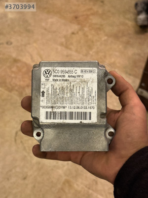 5C0 959 655 C Volkswagen Jetta Airbag Beyini Çıkma Orijinal
