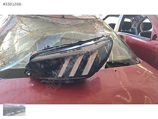 Peugeot 2008 sol ön far asistan oto