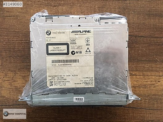 BMW F10 RADYO + CD ÇALAR ÇIKMA ORJİNAL
