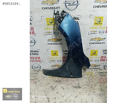 OPEL ASTRA J SOL ÖN ÇAMURLUK ÇIKMA SÖKME YEDEK PARÇA