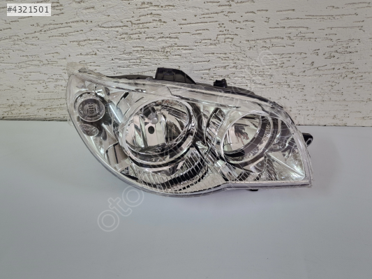 FIAT ALBEA SAĞ ÖN FAR KROM MOTORLU 2005-2007 SIFIR AYARINDA