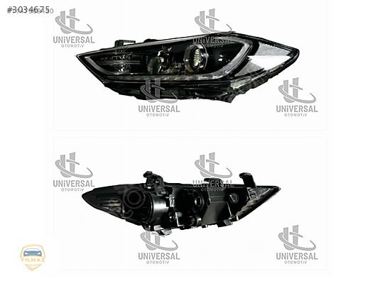 HYUNDAİ ELANTRA 16-18 ELEKTRİKLİ LEDLİ SOL FAR SIFIR