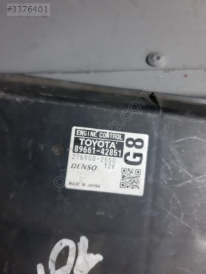 89661-42851 TOYOTA RAV4 MOTOR BEYNİ