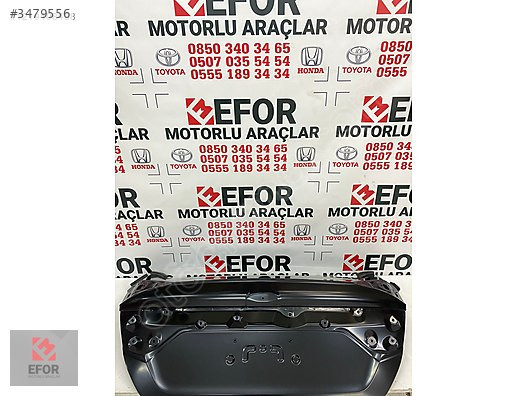HONDA CİVİC SIFIR BAGAJ KAPAK 16-21 OEM NO: 68500-TFK-E00ZZ