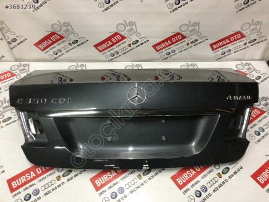 MERCEDES W212 E SERİSİ BAGAJ KAPAĞI SÖKME ORJINAL