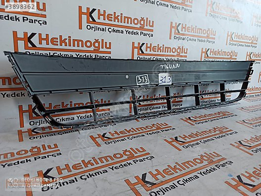 VW TİGUAN ORJİNAL ÖN TAMPON PANJURU SIFIR KULLANILMAMIŞ HATASIZ