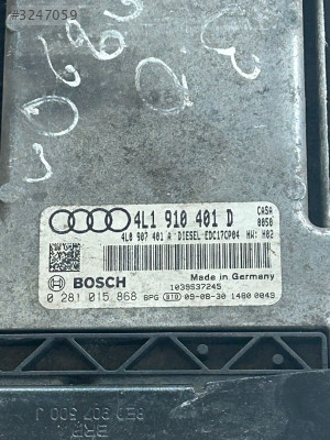 4L1910401D 4L0907401A AUDİ Q7 3.0 TDI CASA MOTOR BEYNİ EDC17CP04