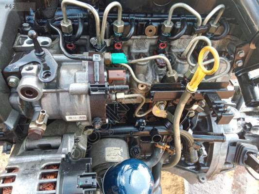 Renault 1.5 DCI Euro 3 motor şanzıman arkadan marşlı