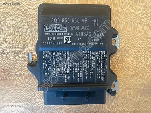 Vw Passat B8 Vw Golf 7 Airbag Beyni Sökme 3Q0959655AF