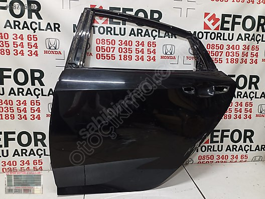 HONDA CIVIC FC5 ORJİNAL ÇIKMA SOL ARKA KAPI 16-21