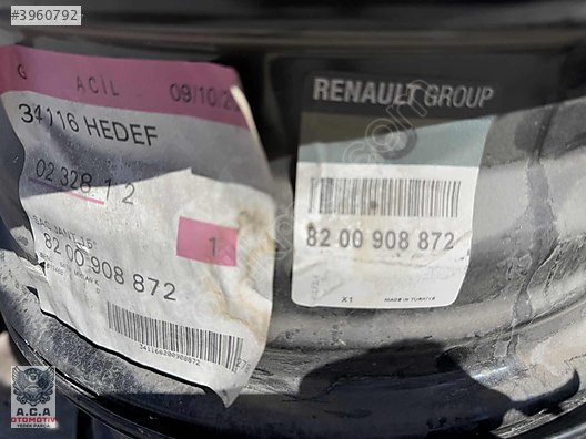 Renault CLIO SAC JANT(15) OEM:8200908872 TERTEMİZ JANT RENAULT