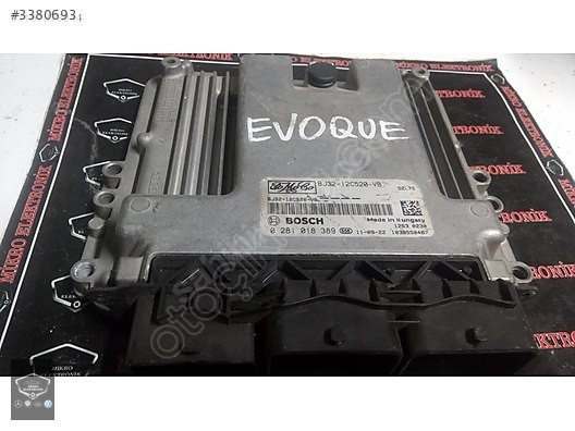RANGE ROVER EVOQUE L538 MOTOR BEYNİ 2.2 DİZEL BJ32-12C520-VB