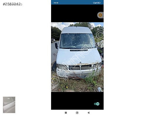 Mercedes Sprinter çıkma kaput