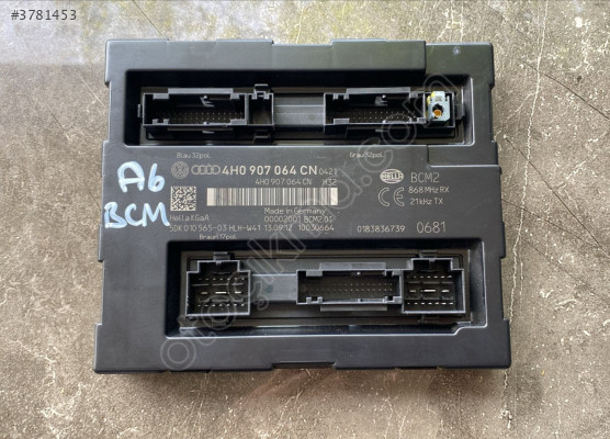 4h0907064cn AUDİ A6 BCM HATASIZ ÇIKMA EGE OTOMOTİV