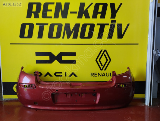 8200402320R RENAULT CLİO 3 ARKA TAMPON 2005 2009 ORJ ÇIKMA RENKAY