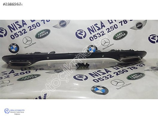 MERCEDES C SERİSİ W205 C180 AMG ARKA TAMPON DİFÜZÖR COU