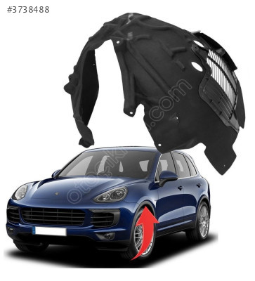 PORSCHE CAYENNE 2018 SOL ÖN ÇAMURLUK DAVLUMBAZI 9Y0810971D
