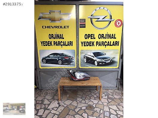 Opel corsa d içi siyah sağ ön far ORJİNAL OTO OPEL ÇIKMA