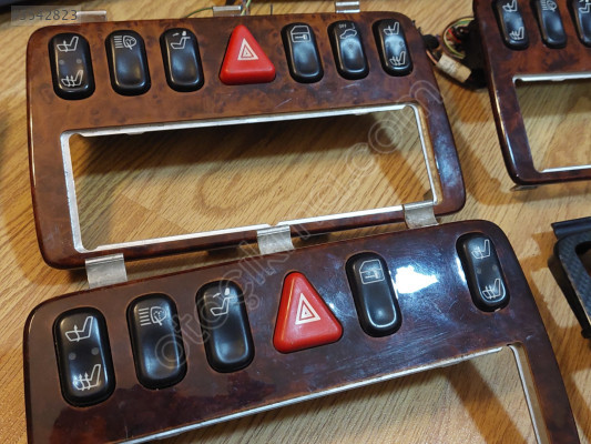 MERCEDES W 208 ORTAKONSOL KUMANDA PANEL VE TUŞLAR