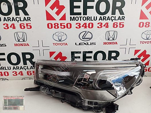 TOYOTA HİLUX SIFIR SOL FAR LEDLİ 21-23 OEM:81150-YP081