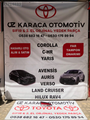 2020-2025 TOYOTA COROLLA CROSS ÇIKMA ORJINAL İÇ STOP
