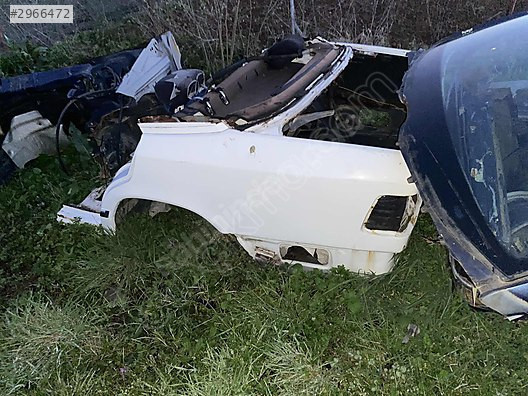 MERCEDES W124 ORJİNAL KESME ARKA KOMPLE TEMİZ
