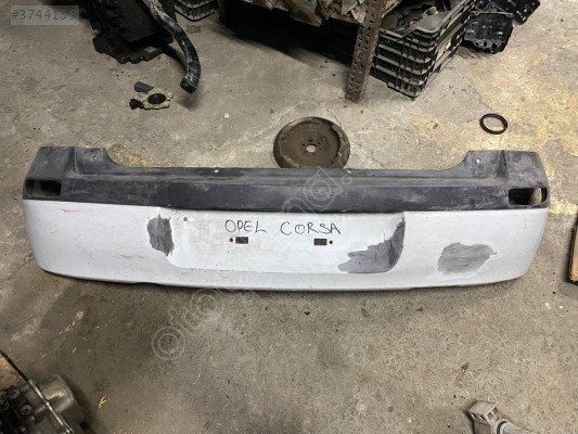 OPEL CORSA C ARKA TAMPON ESKİ TİP ÇIKMA 09116146 CANCAN OPEL