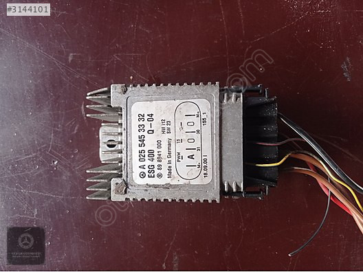 MERCEDES W170 W202 W208 W210 ÇIKMA FAN BEYNİ A0255453332