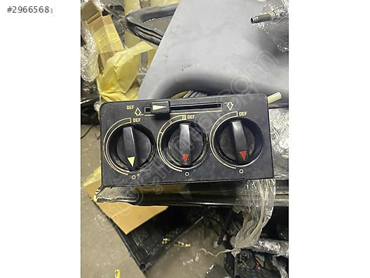 MERCEDES W123 ORJİNAL KALORİFER KONTROL PANELİ SORUNSUZ