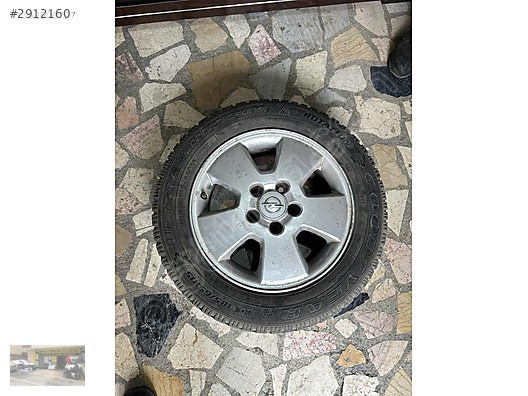 Opel astra g takım jant lastik ORJİNAL OTO OPEL