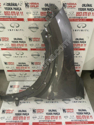 NISSAN JUKE ÖN SOL ÇAMURLUK ÇIKMA YEDEK PARÇA F16 2020-2022
