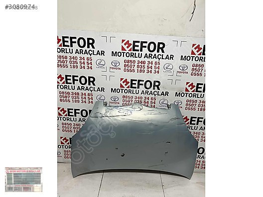 TOYOTA YARİS MOTOR KAPUTU ÇIKMA ORJİNAL YEDEK PARÇA 02-07