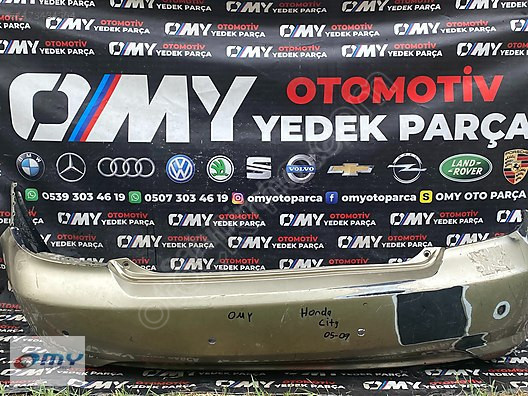 HONDA CİTY 05-09 ARKA TAMPON OMY OTO'DAN
