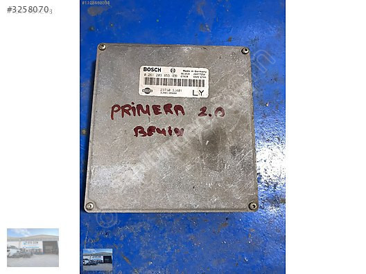 OTO CEMDEN ÇIKMA NİSSAN PRİMERA 2.0 MOTOR BEYNİ