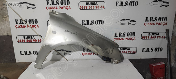 TOYOTA AVENSİS 02- 07 SAĞ ÖN ÇAMURLUK ORJİNAL