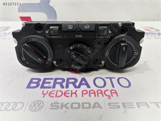 VOLKSWAGEN GOLF 5 JETTA KLİMA KONTROL PANELİ 1K0820047FJ