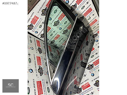 BMW F10 SOL ÖN SİYAH BOYASIZ KAPI BOYA KOD 668