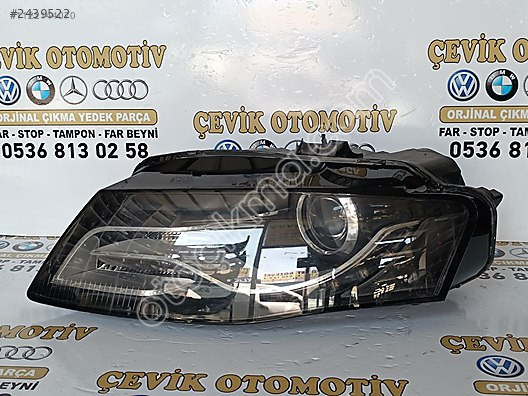 2008-2011 Audi A4 Modeli Sol Far - Oto Çıkma Parçaları