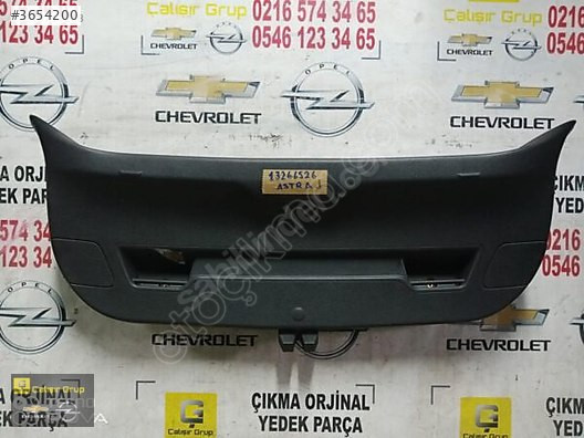 OPEL ASTRA J HB BAGAJ DÖŞEMESİ OEM 13307350 ÇIKMA SÖKME YEDEK PA