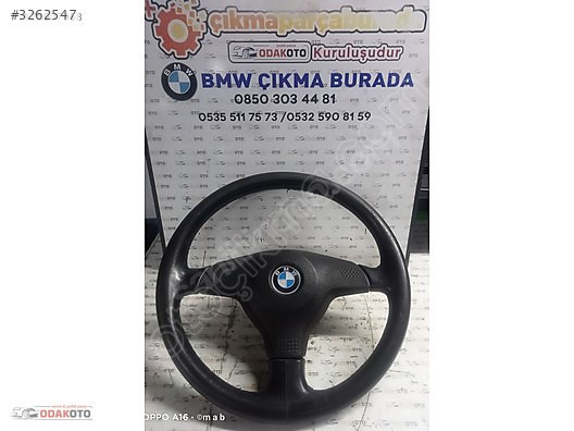 KBA70156 BMW E31 E32 E36 M3 M5 Çıkma Direksiyon Orjinal Temiz