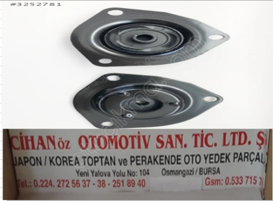 AMORTİSÖR KULE ÖN R-L PRİMERA 03-