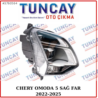 CHERY OMODA 5 SAĞ FAR 2022-2025 YEDEK PARÇA